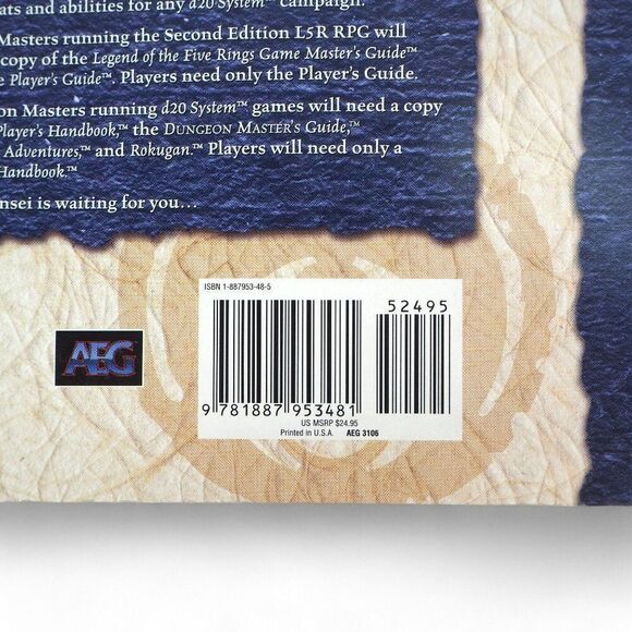 Way of Samurai : Oriental Adventures by Shawn Carman Soft Cover - Picture 9 of 11